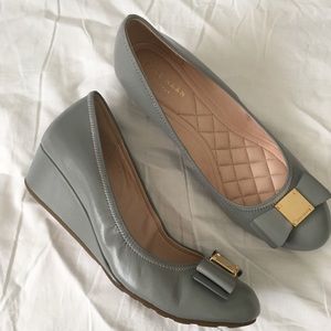 Cole Haan Grey Wedges Size 7